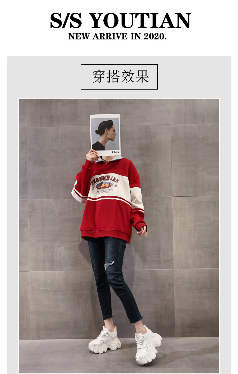 Giày thể thao nữ đế dày tăng chiều cao lưới thoáng khí phong cách dad sneaker — Màu be chi tiết 8
