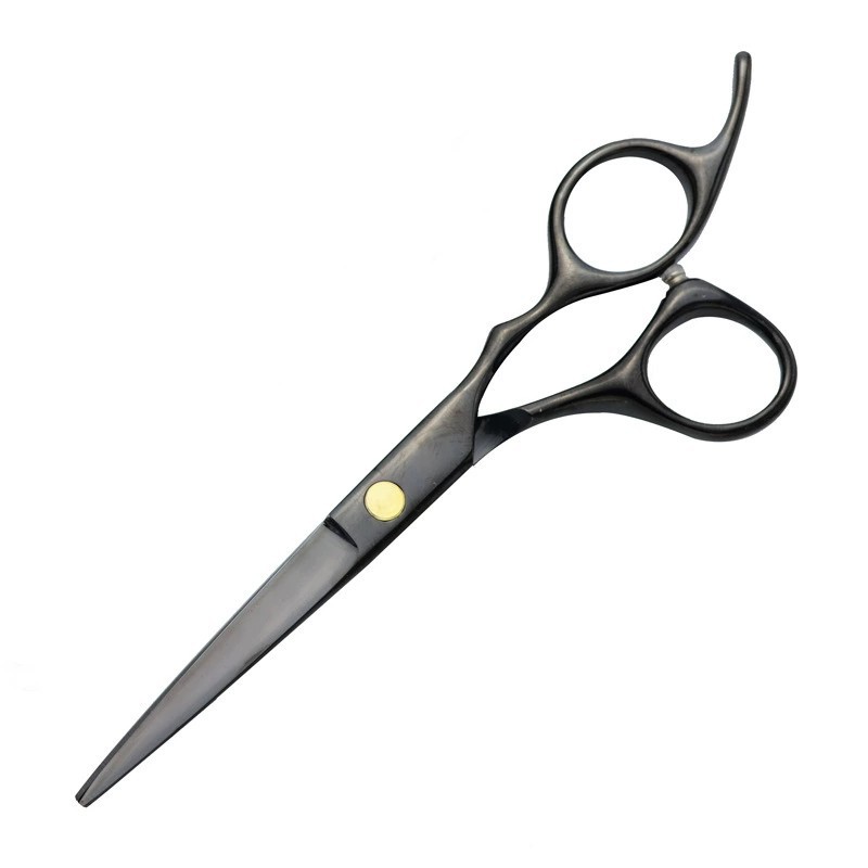 6 인치 고급 블랙 플랫 가위