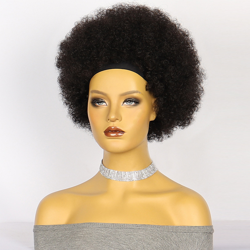 Curls Wig Hairstyle Women's Retro Exaggerated Nightclub High Temperature Wire Curls Wigs