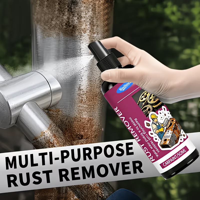 KineShineX High-Capacity New Multi-Purpose Rust Remover Spray, Powerful for Car Wheels and Metal Surfaces KineShineX High-Capacity New Multi-Purpose Rust Remover Spray, Powerful for Car Wheels and Metal Surfaces