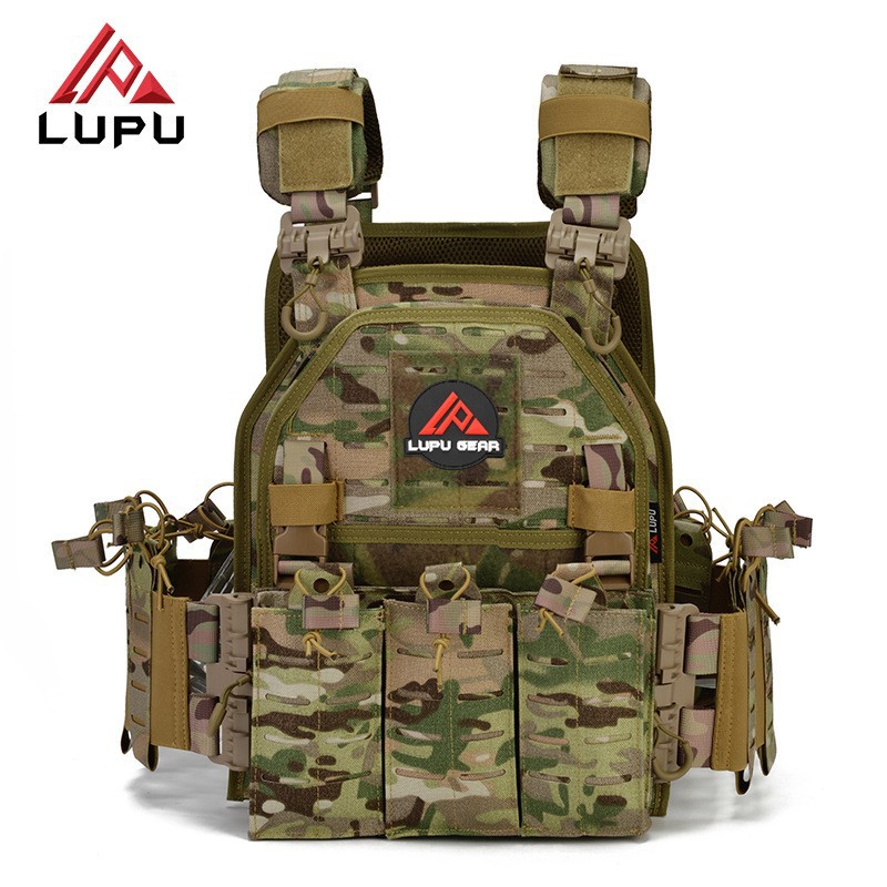 Protección al aire libre transfronteriza de Amazon CS chaleco de combate de campo ventilador militar desmontaje rápido chaleco táctico procesamiento personalizado fabricante