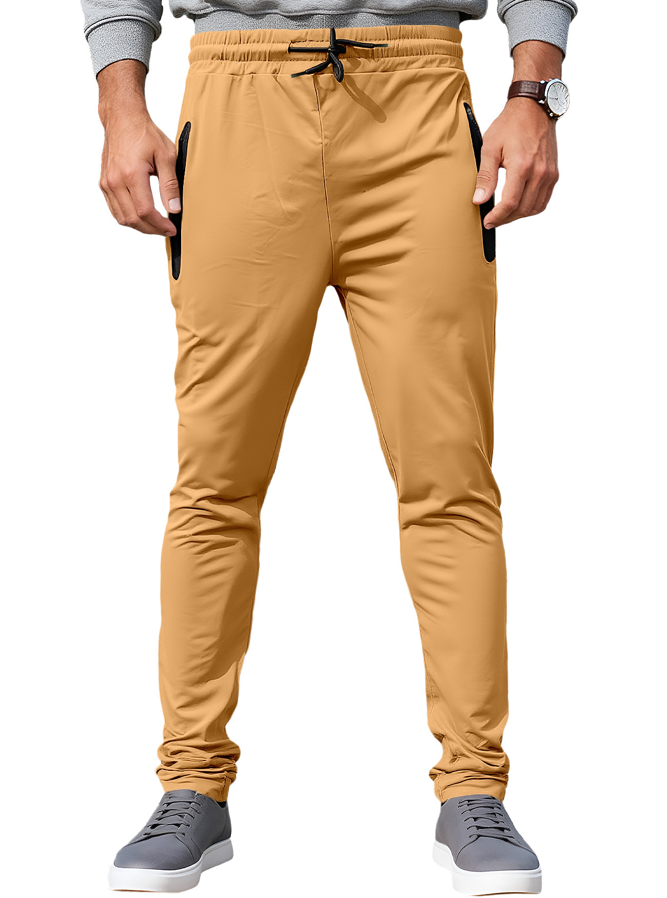 Herren Freizeithose Für Sport, Bequeme Jogginghose Aus Funktionsstoff_voghion.com
