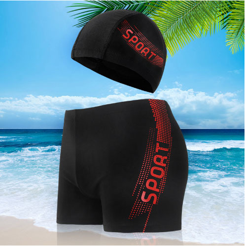 Herrbadbyxor snabbtorkande strandshorts för simning_voghion.com