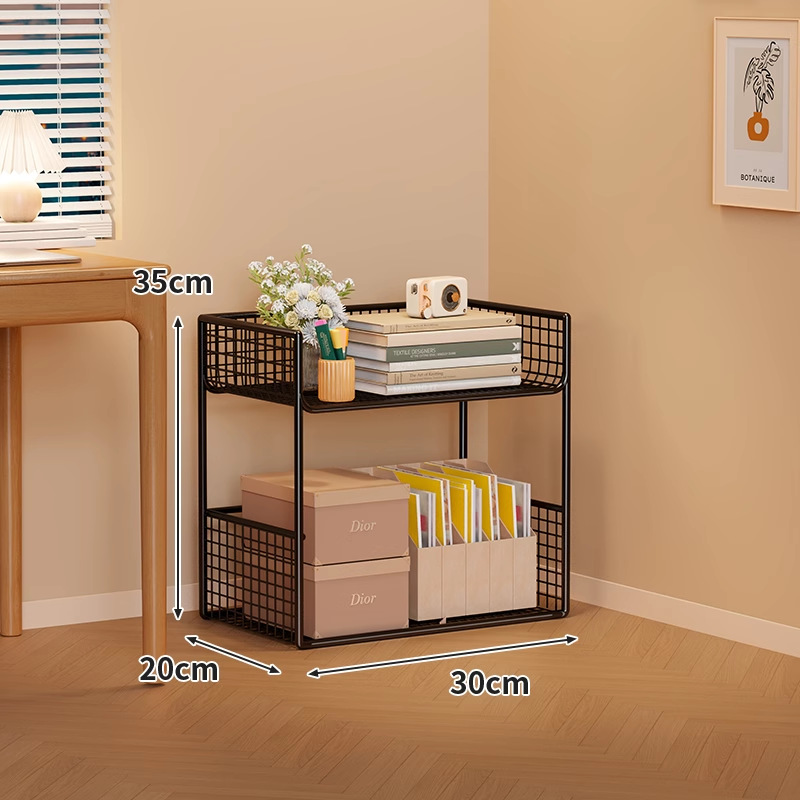 Estante Organizador Estrecho Multicapa, De piso para Baño