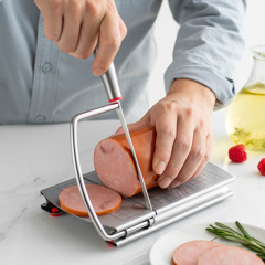 キッチンツールスケール付ステンレスチーズカッターハムカッターバターチーズ分割器