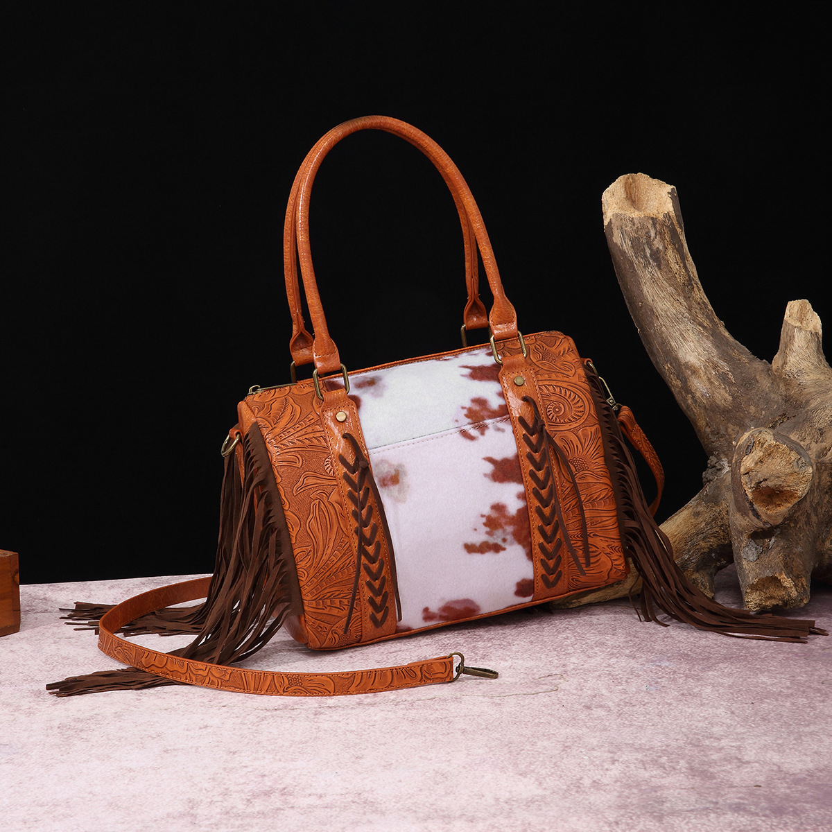 Handtaschen für Damen Die neueste europäische und amerikanische Retro-Mode, personalisierte Schulter-Crossbody-Tasche mit großem Fassungsvermögen, High-End-Damentaschen_voghion.com