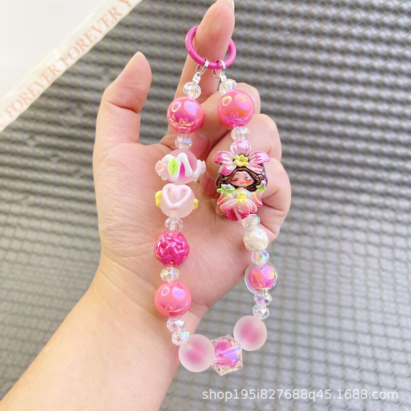 新款美少女战士挂件彩色串珠手机链钥匙扣包包公仔挂件品配饰批发|undefined