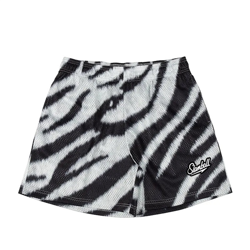 Pantalones cortos americanos para hombres marca de tendencia retro marca de agua pantalones de baloncesto de secado rápido pantalones cortos de entrenamiento para hombres de verano