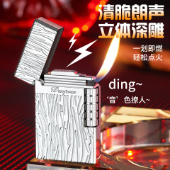Langming 明火インフレータブルライタークールなパーソナライズされたライター卸売親戚や友人用