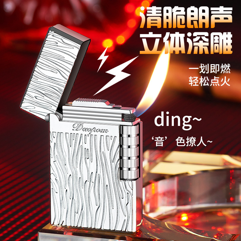 Langming 明火インフレータブルライタークールなパーソナライズされたライター卸売親戚や友人用|undefined