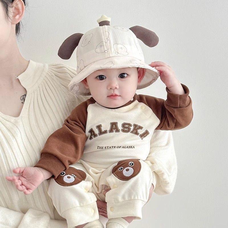 Sombreros para bebés primavera y otoño delgados sombreros para bebés bonitos sombreros para hombres sombreros de protección solar sombreros de pescador para bebés verano