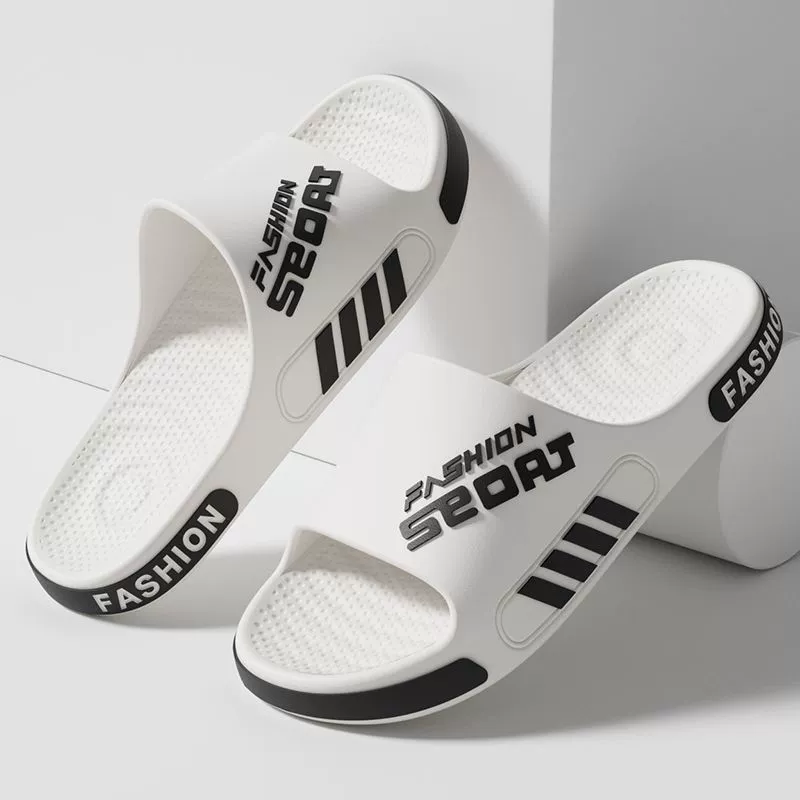 Мужские летние домашние тапочки EVA больших размеров, модные студенческие сандалии, уличные тапочки