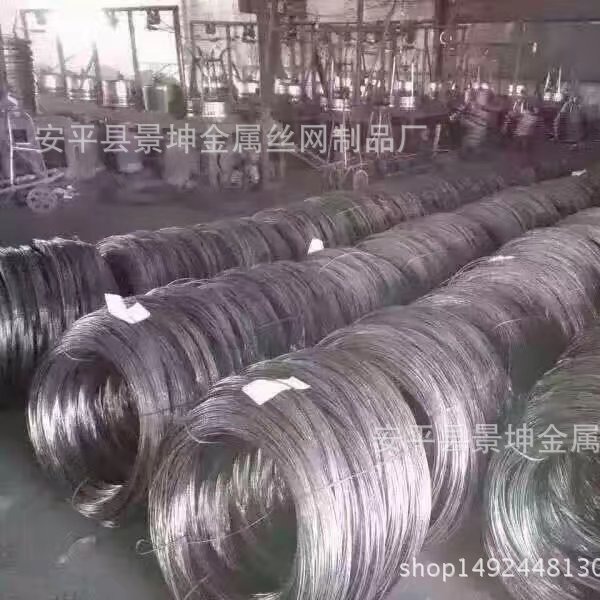 铁丝铁线冷拔丝镀锌丝制钉丝黑铁丝退火丝浙江义乌工厂直销