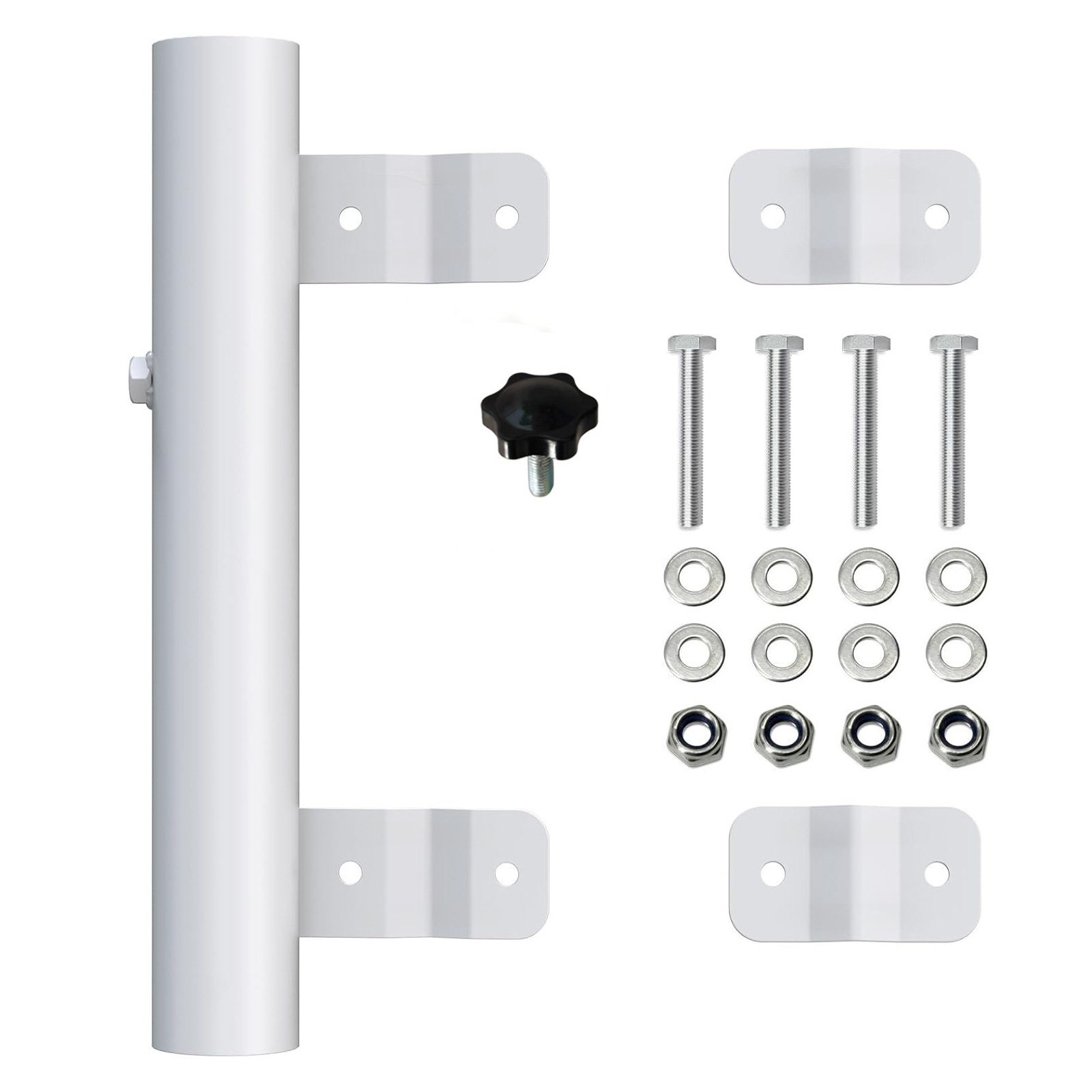 육각매화나사(흰색)