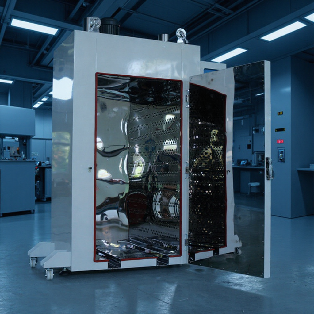 东莞厂家推荐小型单门推车式落地热风烤箱 TSCO-5F塑胶去应力烤箱