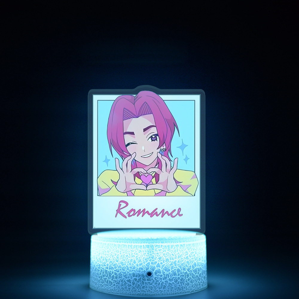 Caza de demonios transfronteriza K-POP grupo de mujeres perímetro cazadores intermedia impresión interior de control remoto luz de noche