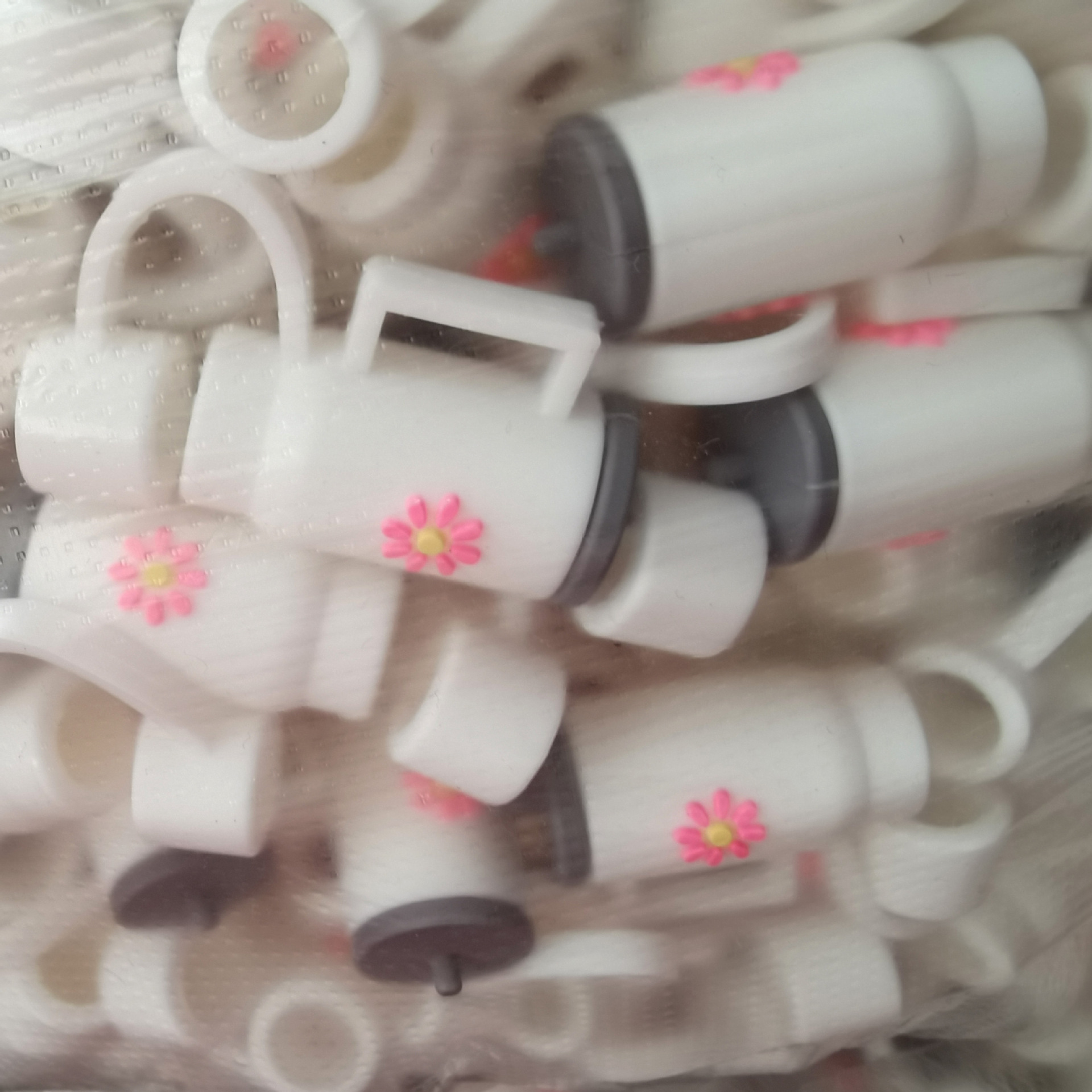 snoopy杯吸管防尘套白色