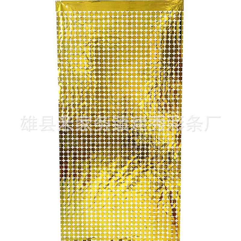 Cortina cuadrada pequeña, cortina de lluvia, decoración de fondo para cumpleaños, decoración de pared para fiestas, fondo para fotos de escenario, cortina cuadrada tridimensional