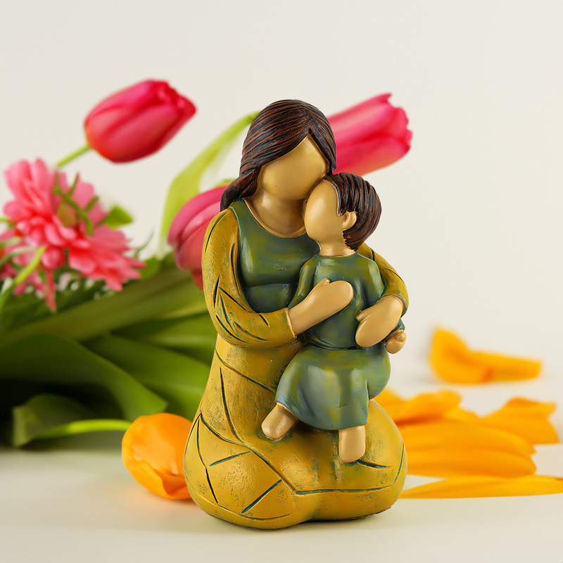  New Product Mother's Day Character Ornaments for Parents, Children, Family, Bedside, and Living Room Decoration Creative Ornaments