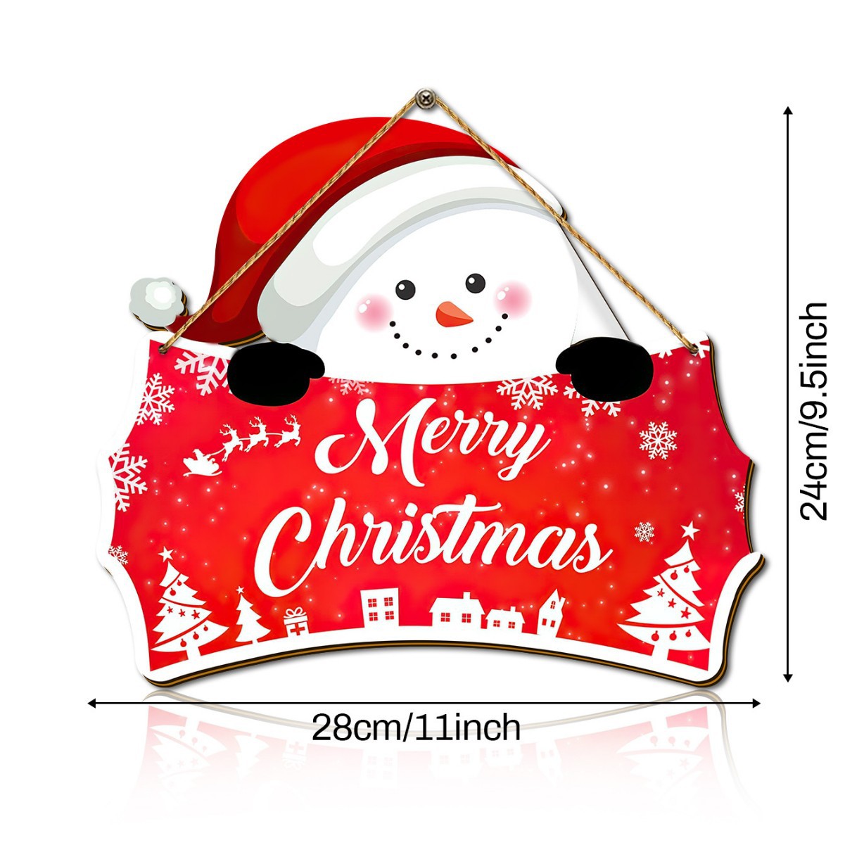 Transfronterizo temu explosión decoración del hogar invierno elementos de Navidad logotipo de madera de Navidad decoración creativa