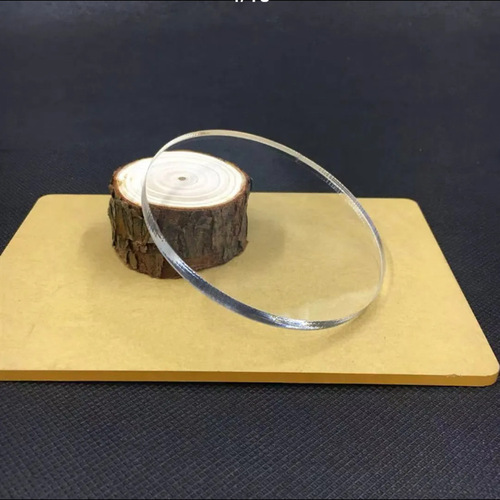 Circular high transparency acrylic round plate, diameter 50mm, model base, cake tray, clock face, tank lid, small round piece