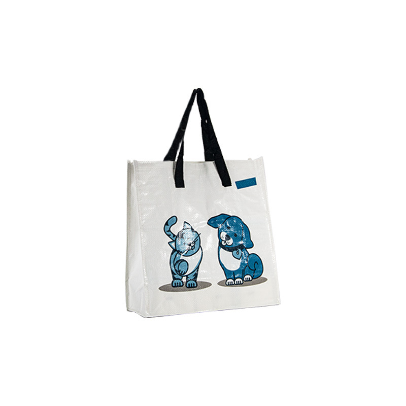 厂家定 制logo手提编织袋加厚防水大容量可折叠便携手宣传购物等