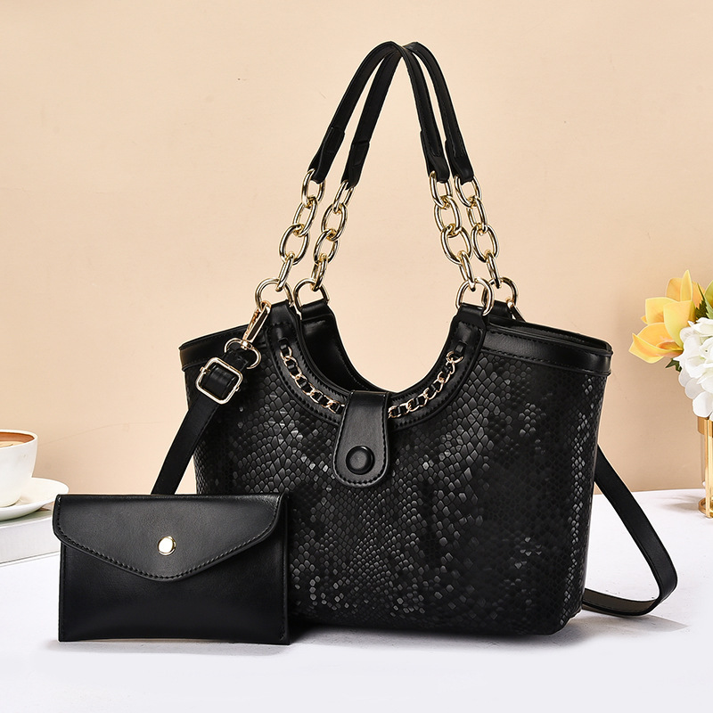 两件套子母包2025夏新款时尚手提包新潮休闲单肩斜挎包Handbag|undefined