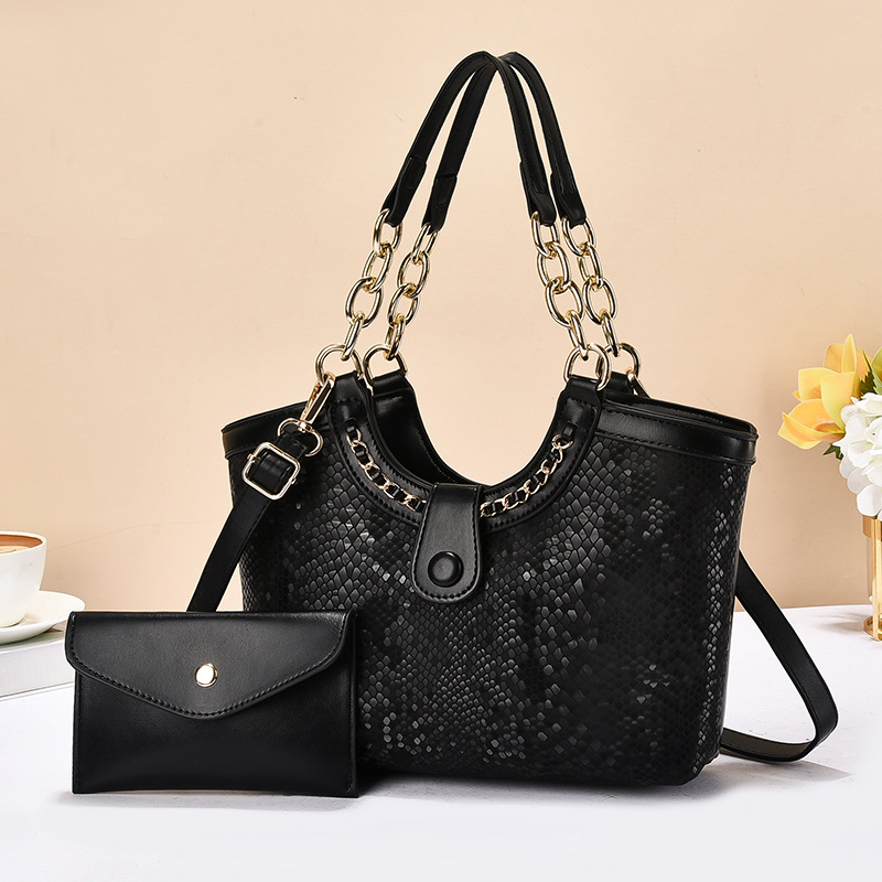 Bolso de dos piezas de verano 2025, nuevo bolso de moda, bolso de hombro casual de moda Handbag