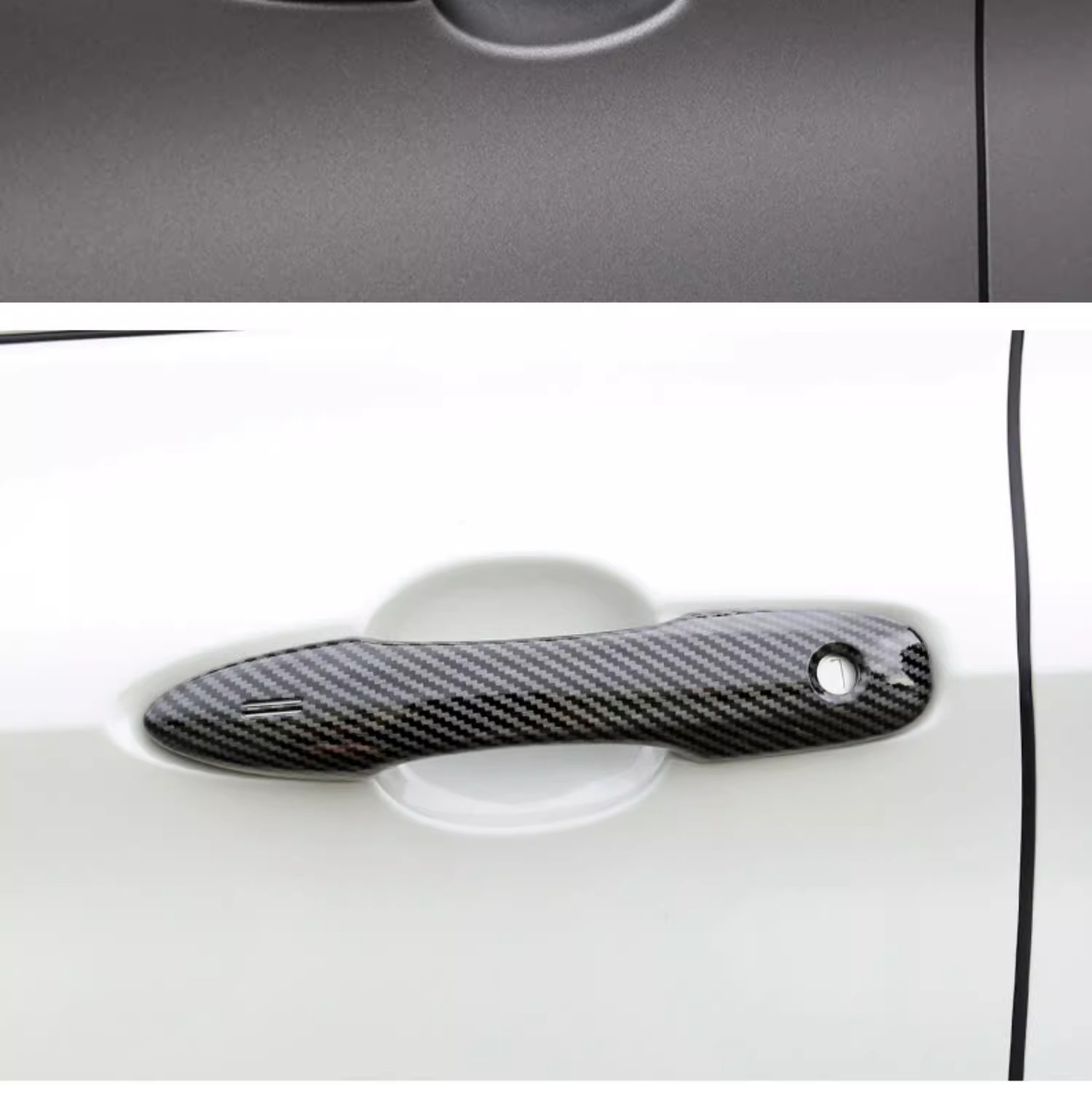 Special for Camry Rafa Landa Car Door Handle Blackening Asian Dragon Corolla Sharp Release Adhesive-Free Buckle Handle