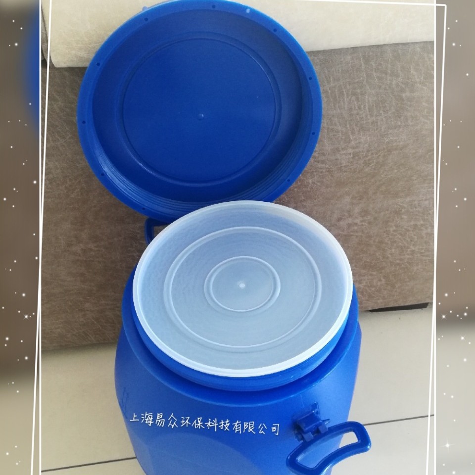 60L塑料桶方形桶大口桶加厚60KG八角桶耐酸碱桶化工桶