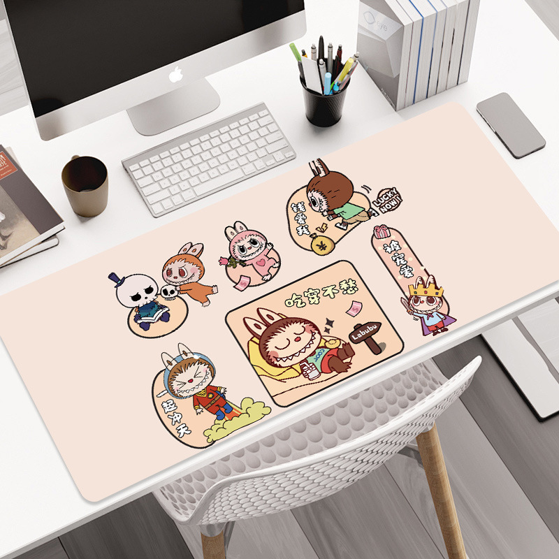 ラビュブマウスパッド同型ラビュブおしゃれキーボードパッド漫画風カスタマイズ可能抗菌デスクトップ可愛いカスタム|undefined