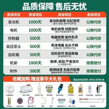 汽油打药机四冲程型式农用进口全自动柴油一体电启动小型新款高压