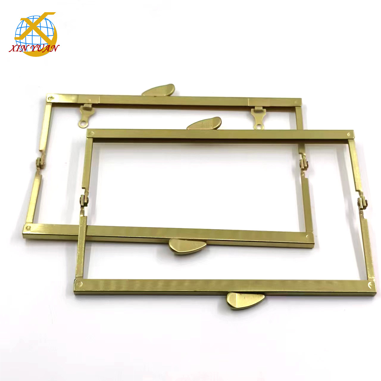 供应古金色钱包五金铰,圆角银包铰,手袋五金铰 各种手袋配件