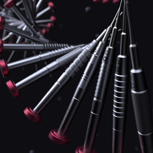 Potential 3D flying screwdriver for Apple and Android with strong magnet and professional mobile phone repair tool with high precision and hardness