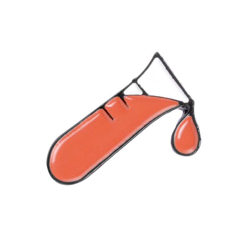 Productos químicos creativos botella química serie broche traje alcohol lámpara microscopio vaso de precipitados forma carta insignia