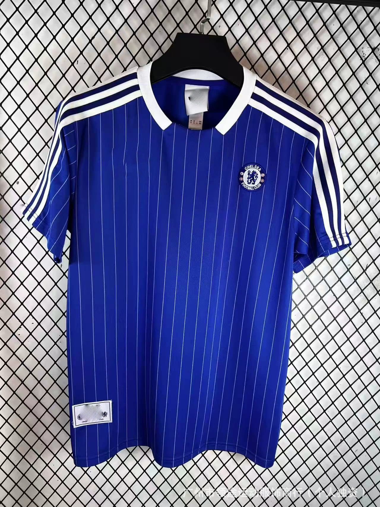 Футболку ретро футболная форма, Chelsea, с коротким рукавом, Испания