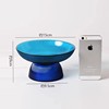 Glossy fruit crystal, modern coffee table, simple and elegant design