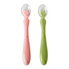 Children's silica gel spoon, tableware for supplementary food for training