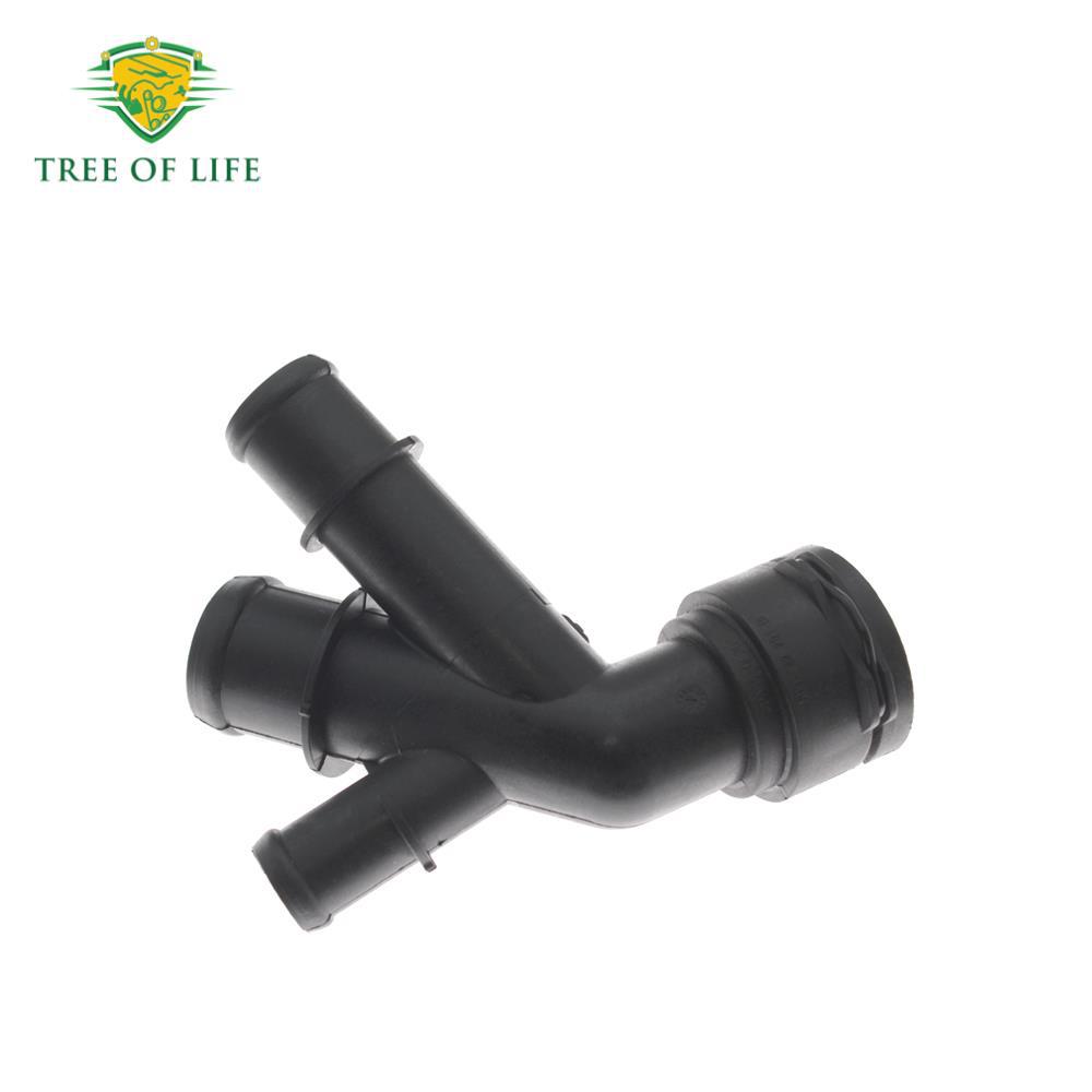 5Q0122291BF para conector de manguera de refrigeración de refrigerante del motor Skoda Volkswagen Golf image 2
