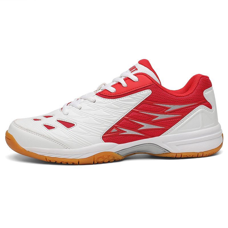 Zapatos de entrenamiento profesional transfronterizos zapatos de bádminton de malla hombres y mujeres zapatos de tenis de mesa zapatos de carrera casuales ligeros