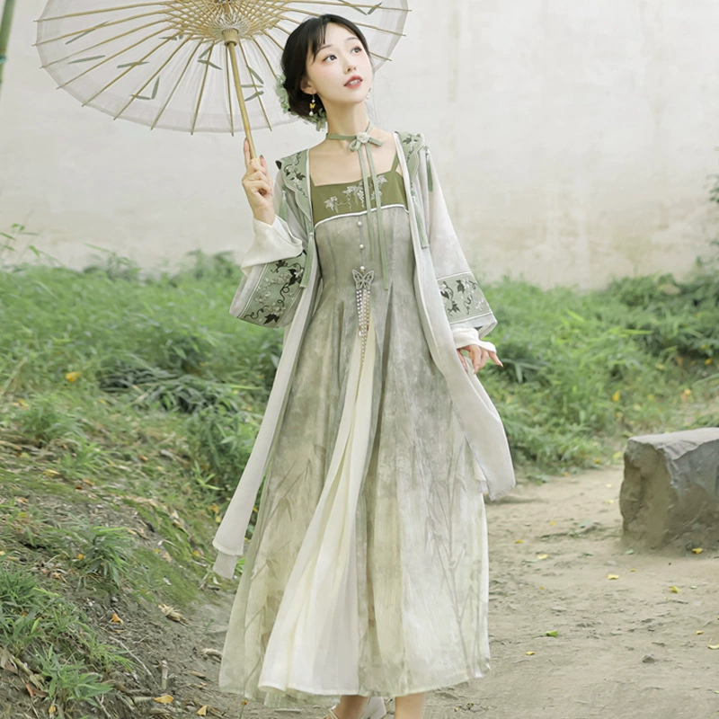 Оригинальный дизайн зеленый виноград китайский стиль улучшенный китайский стиль