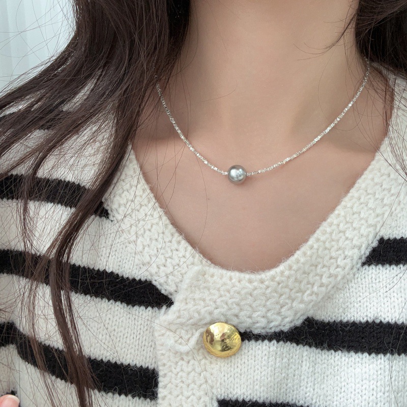 Brand elegant necklace from pearl