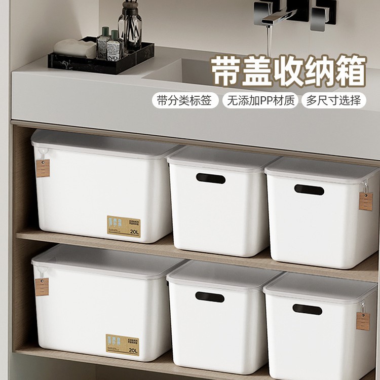 Storage Box for Household Small Items, Plastic Miscellaneous Storage Box, Household Portable Box with Lid, Toy Storage Box Organizer