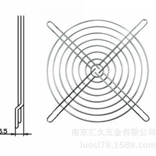 轴流风机网罩 不锈钢304防护罩 电机网罩