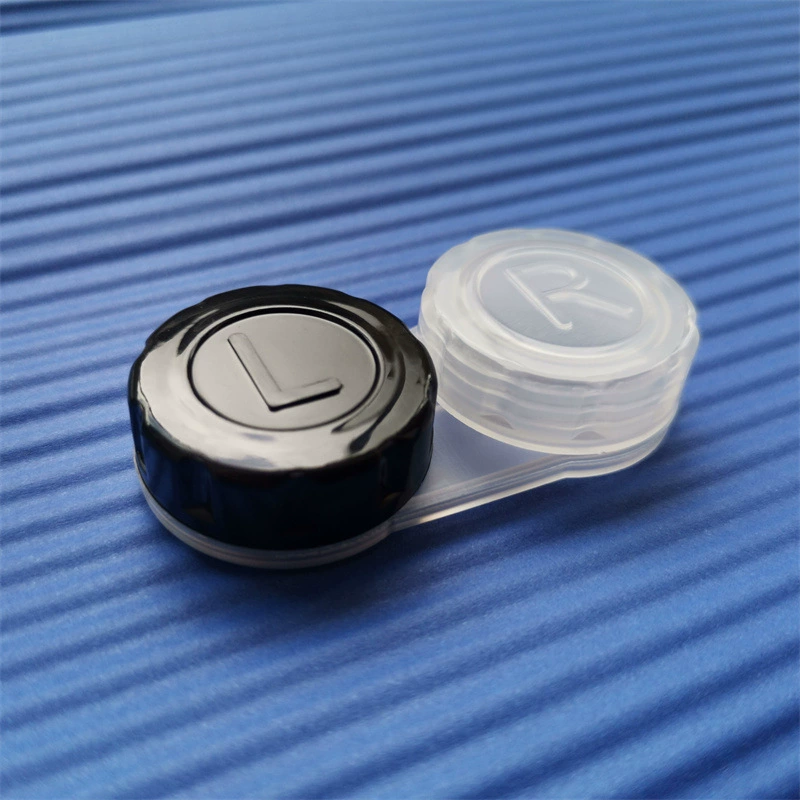 Оптовая Продажа с фабрики прямые поставки PP пластиковая коробка одноразовые милые конфеты цветные контактные линзы коробка Красота ученик партнер двойная коробка