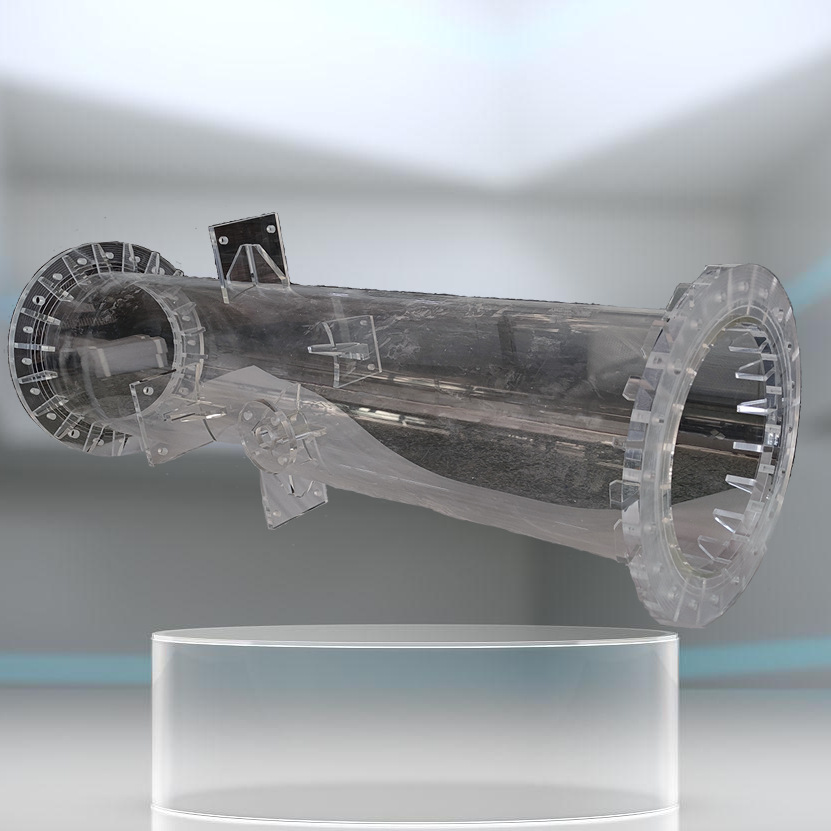 管道实验器材大型亚克力仪器有机玻璃管道异形超大亚克力实验装置