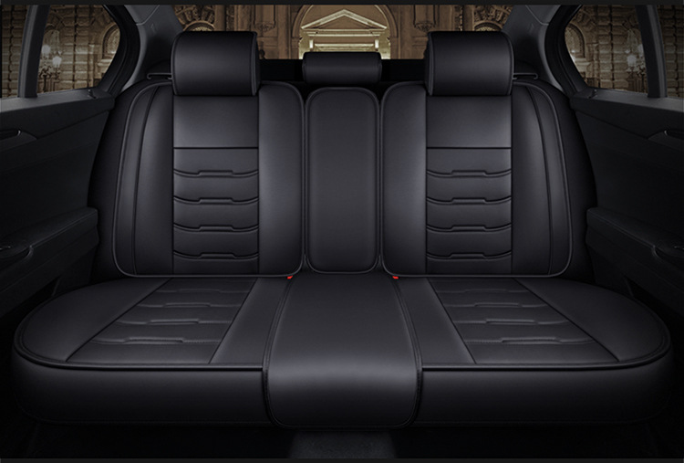Cross-Border Foreign Trade Four-Season Universal Five-Seater Full Leather Fully Enclosed Car Seat Cover Car Seat Cushion Car Seat Cushion Pad