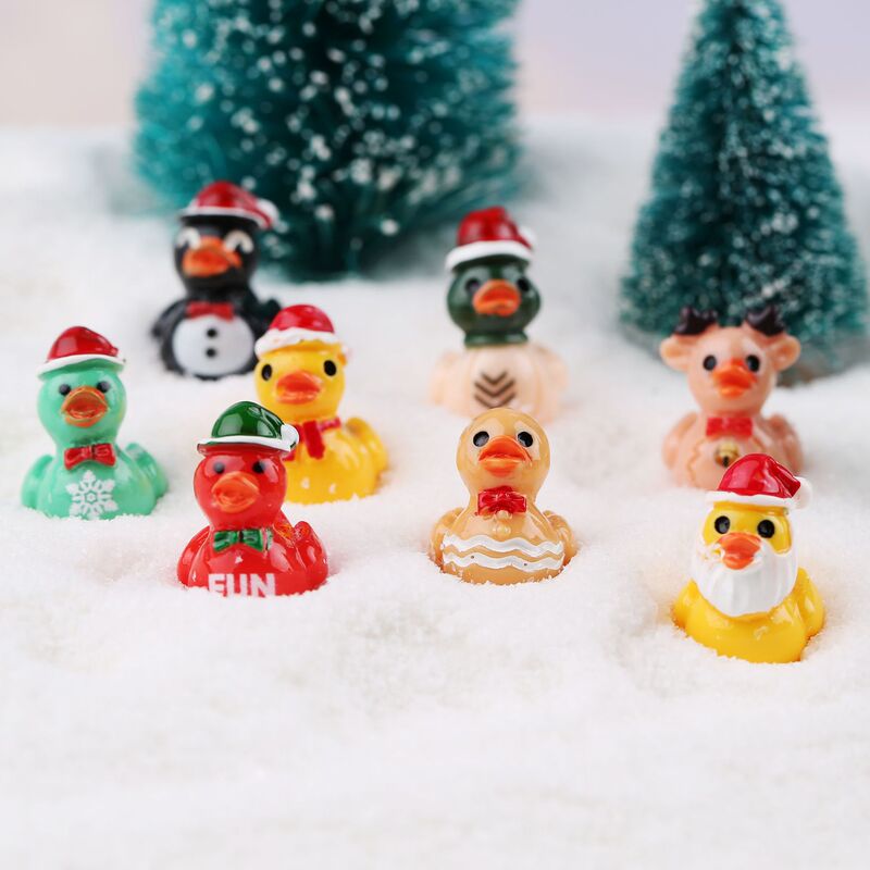 Cute Micro-Landscape Creative Christmas Duck Holiday Landscaping DIY Decoration Accessories Mini Desktop Ornaments Cute Micro-Landscape Creative Christmas Duck Holiday Landscaping DIY Decoration Accessories Mini Desktop Ornaments