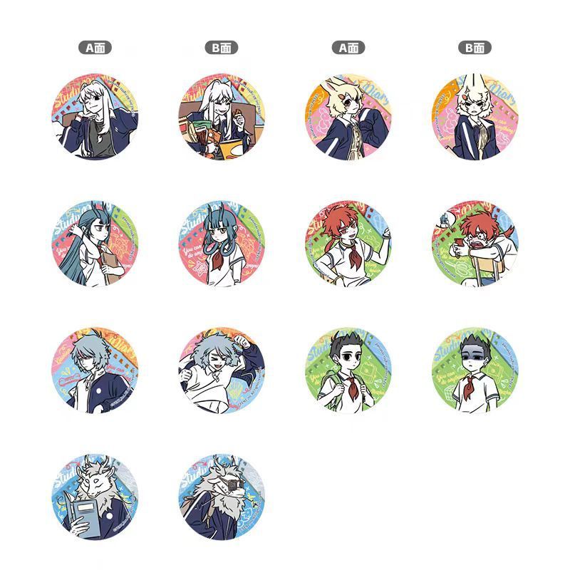 【公式正規品】非人仙山瓊閣 ブラインドボックス アニメ周辺機器 谷子バーペンダント ポラロイドスタンド|undefined