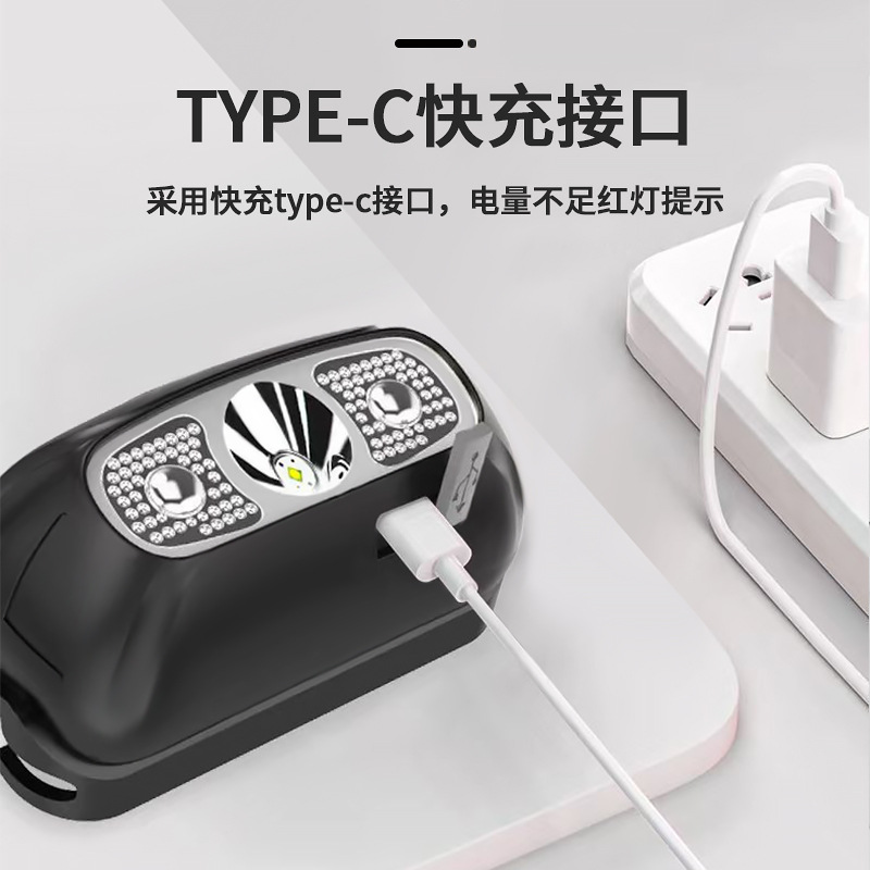 Luz transfronteriza mini faro al aire libre led lámpara de mina iluminación portátil port